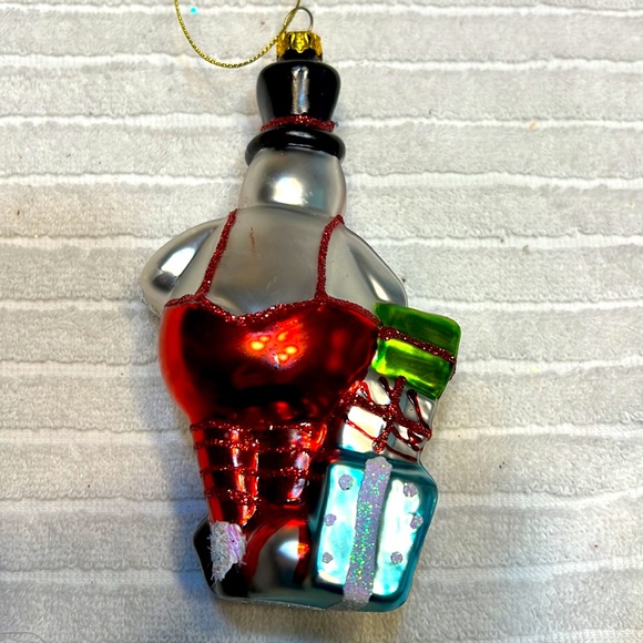 Vintage snowman ornament - Picture 2 of 2